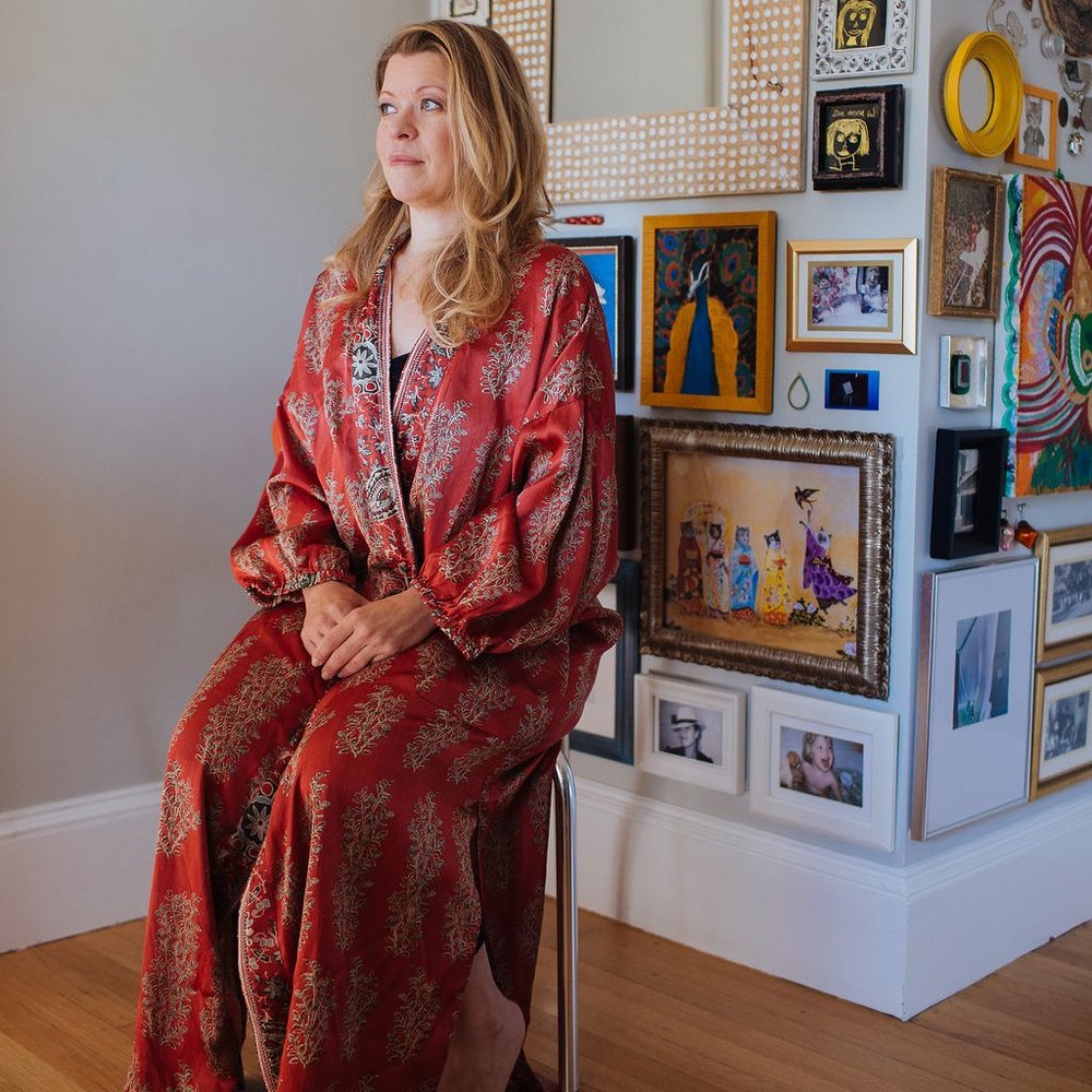 NWT Zara Floral Kimono Red XS Bloggers Favorite